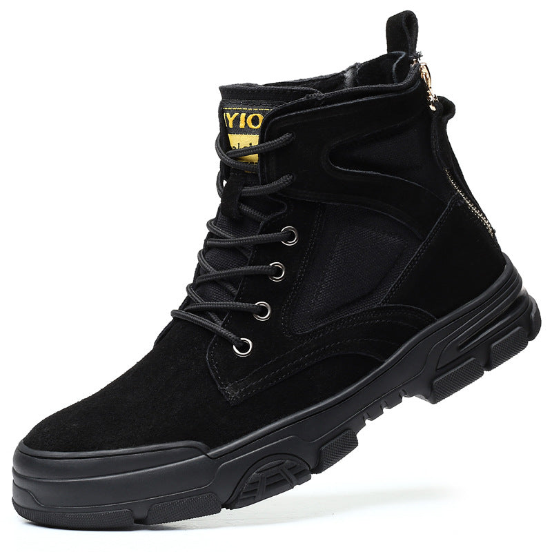 Men's Middle Top Working Wear British Warwolf Boots