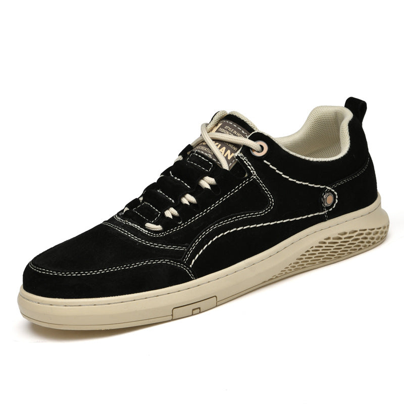 Men's Spring Fashion Trendy Green Korean Retro Sneakers