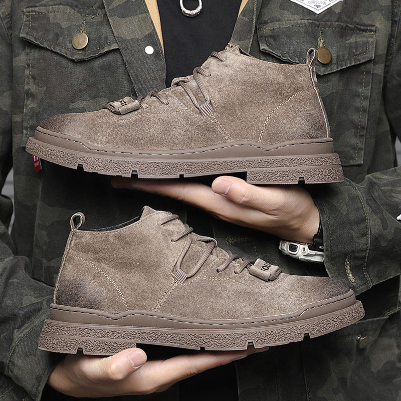 Men's Suede Martin Short Trendy Autumn Sneakers