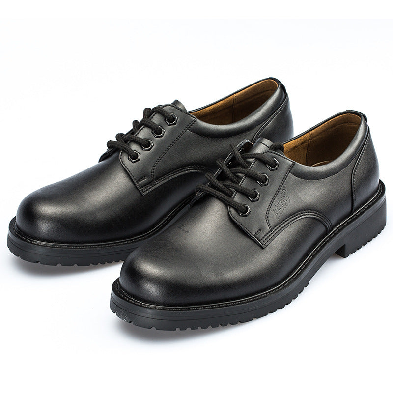 Men's Strong Labor Protection Big Head Business Formal Leather Shoes