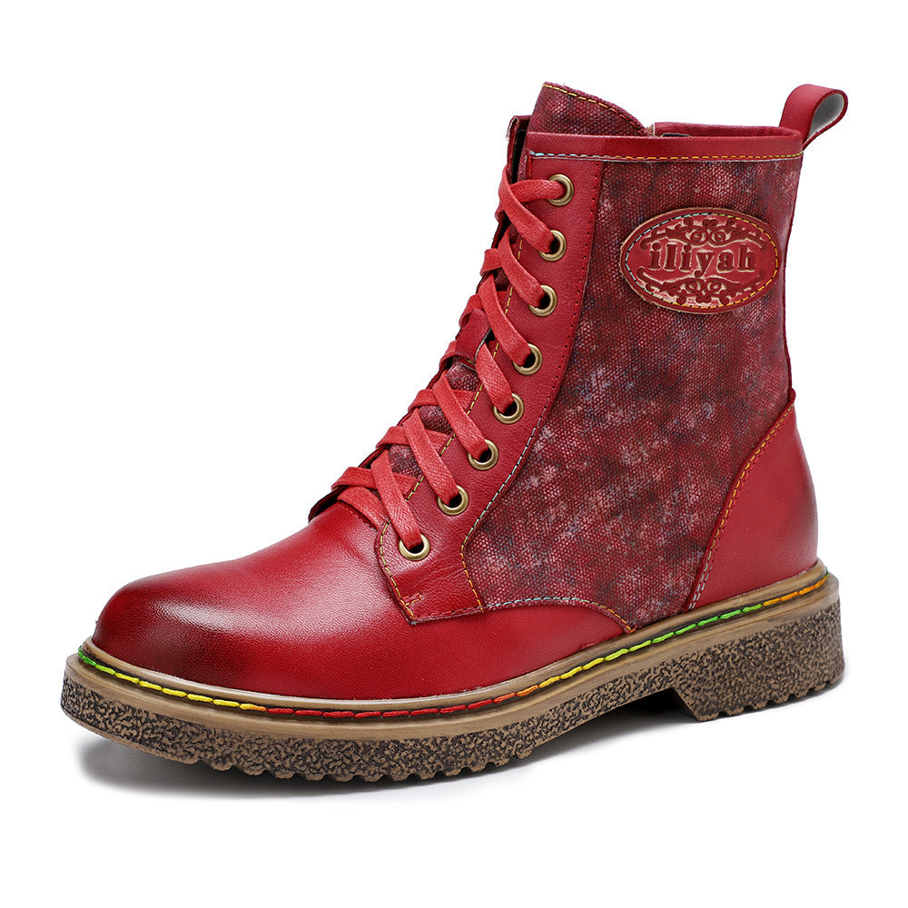 Women's Style Retro Comfortable Dark Goth Wind Boots