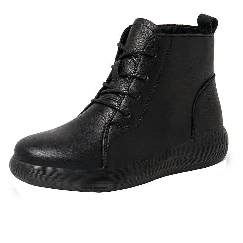 Pure Martin Top Layer Cowhide Outsole Boots