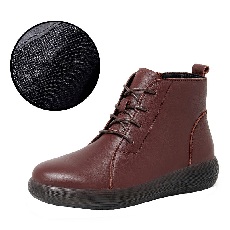 Pure Martin Top Layer Cowhide Outsole Boots