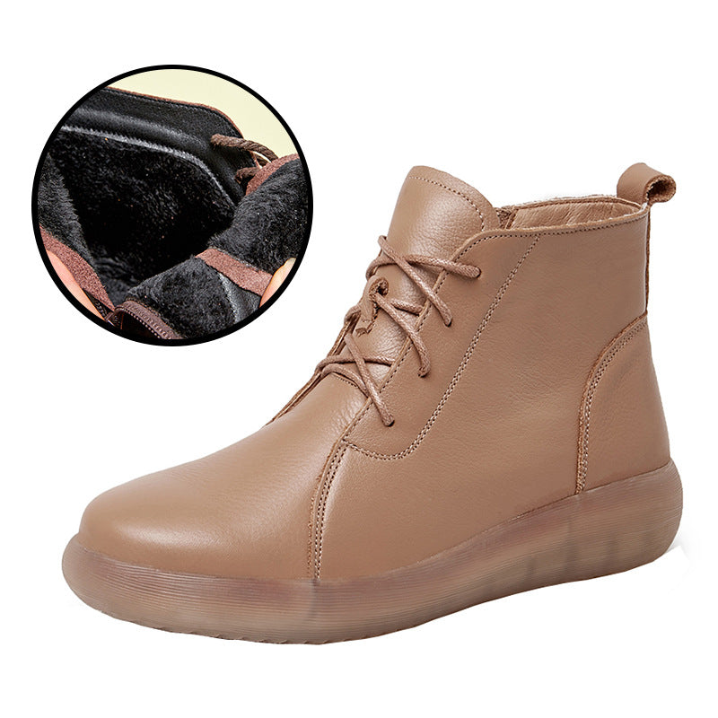 Pure Martin Top Layer Cowhide Outsole Boots