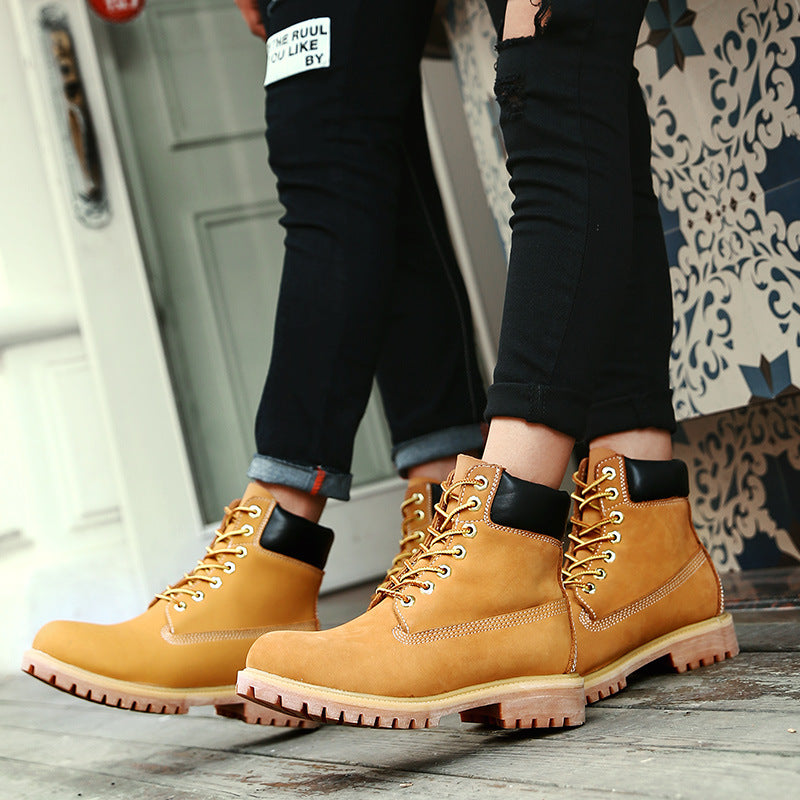 Fashion Trendy Martin Couple Breathable Personality Boots