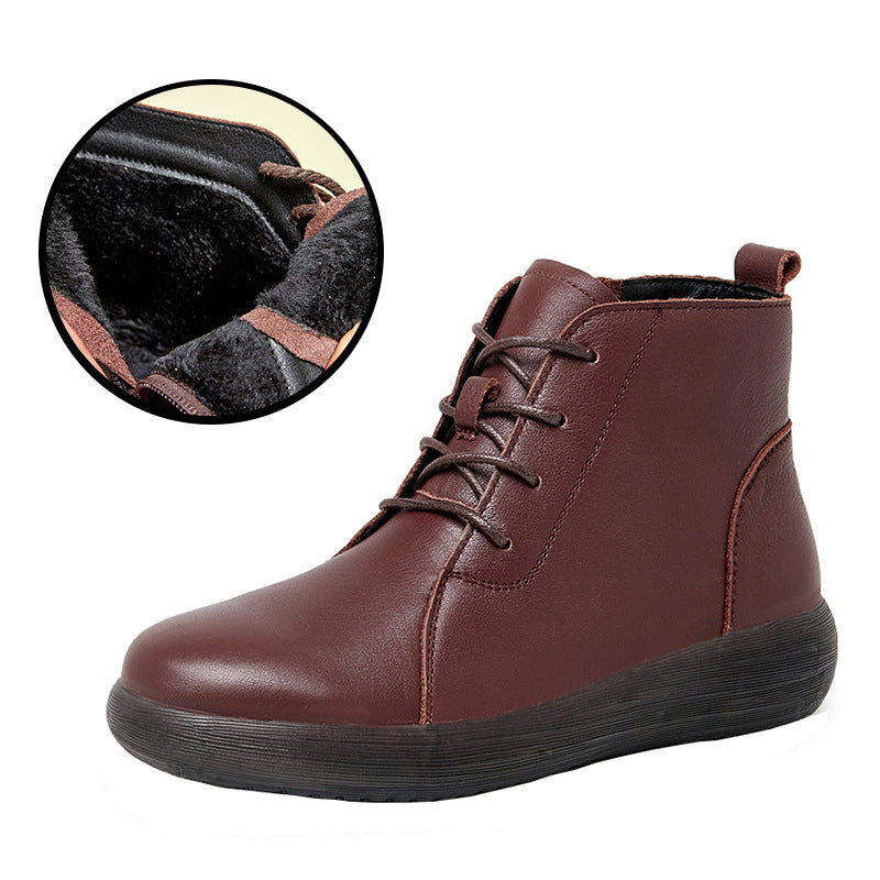 Pure Martin Top Layer Cowhide Outsole Boots