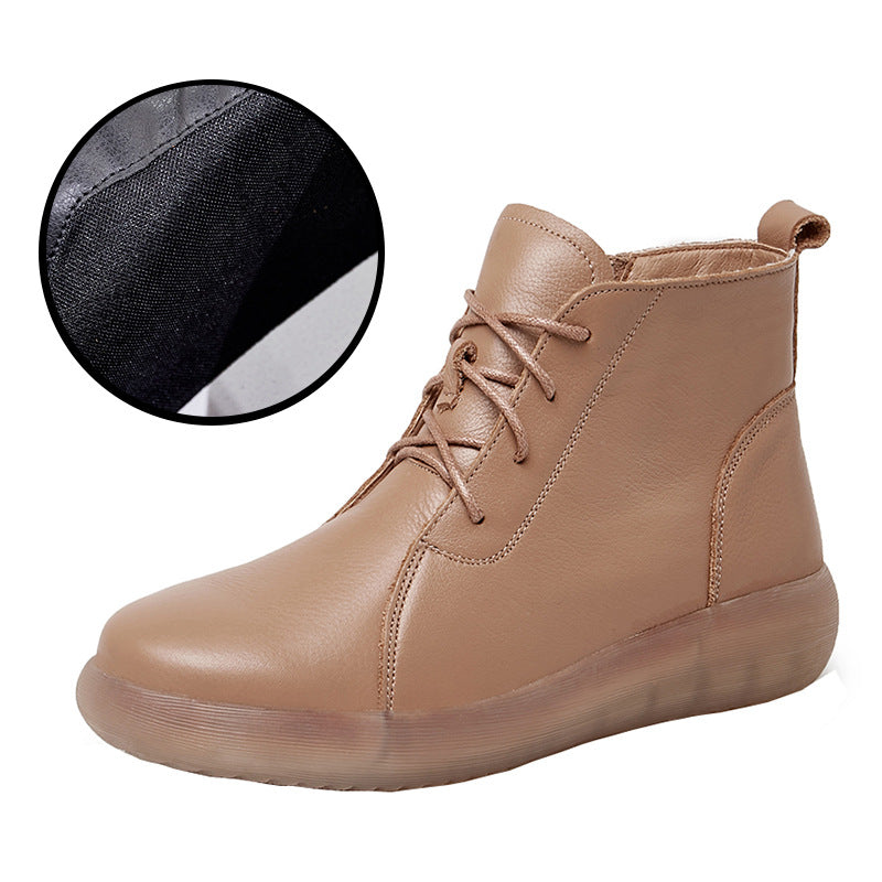 Pure Martin Top Layer Cowhide Outsole Boots