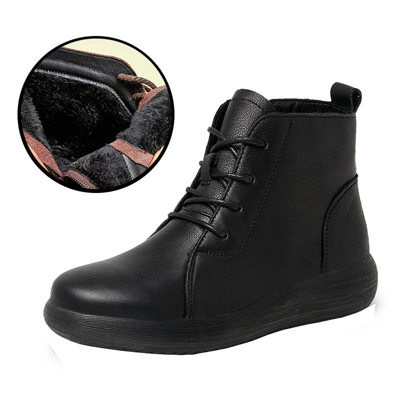 Pure Martin Top Layer Cowhide Outsole Boots