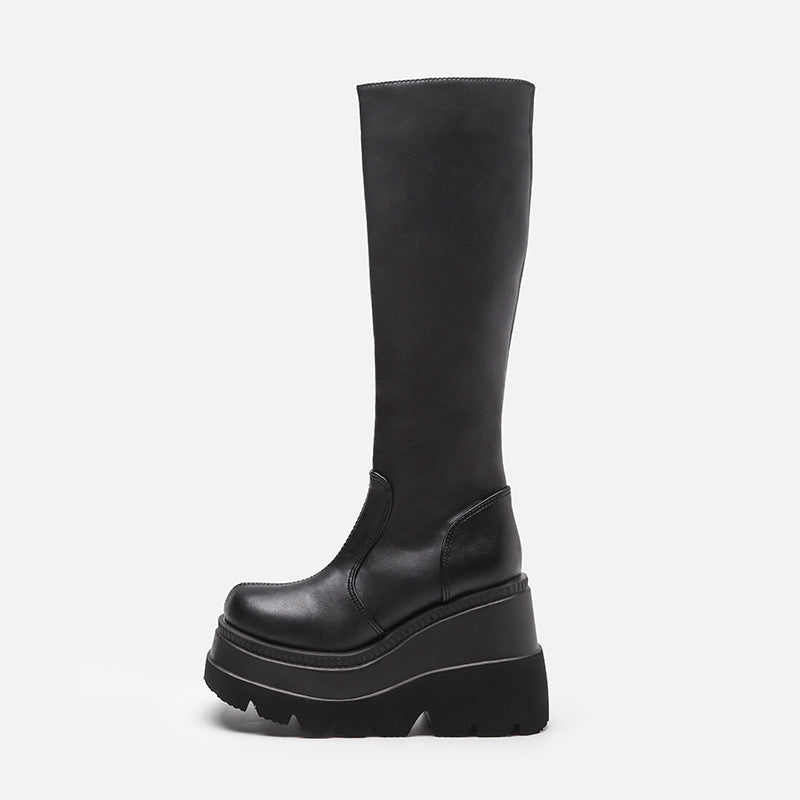 Knight Below The Knee Big Head Boots