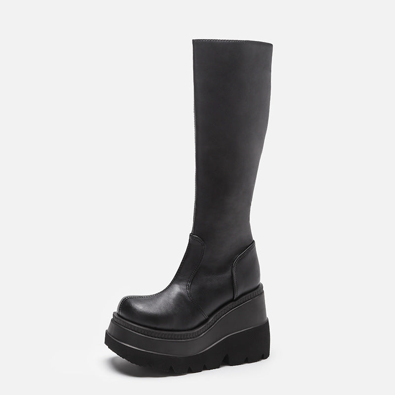 Knight Below The Knee Big Head Boots