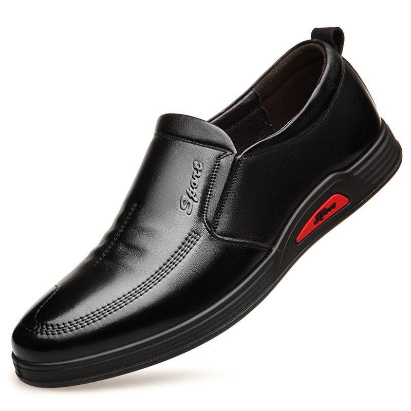 Men's Genuine Business Tods First Layer Cowhide Casual Shoes