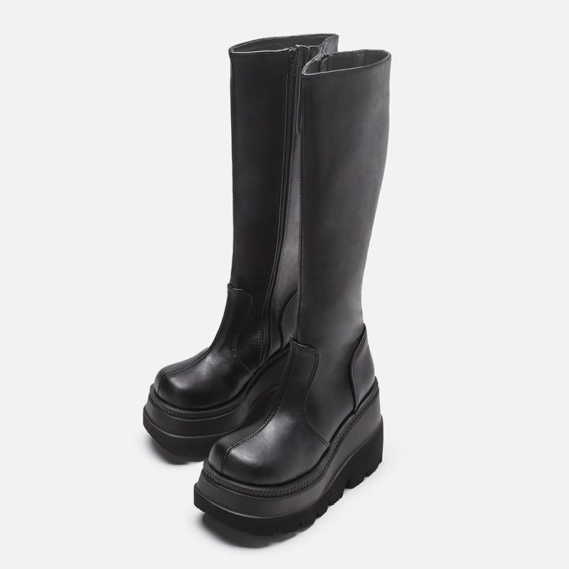 Knight Below The Knee Big Head Boots