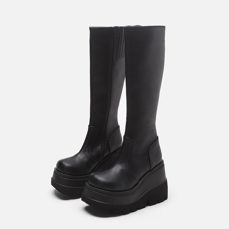 Knight Below The Knee Big Head Boots