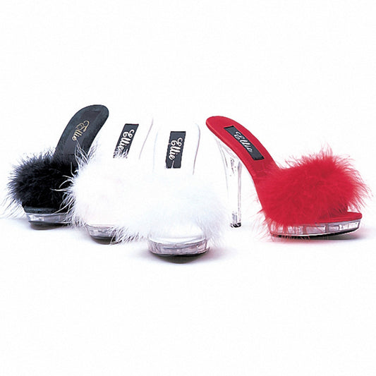 Glamorous Elegant Plush Water Platform Interesting Slippers