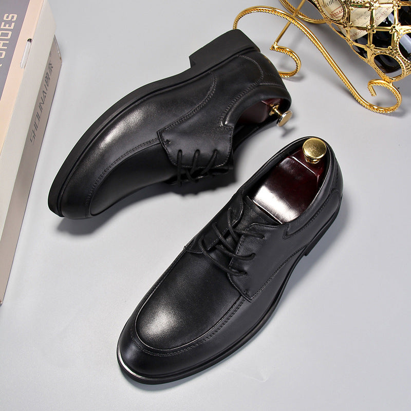 Men's Autumn Genuine Low Business Formal Wear Sneakers