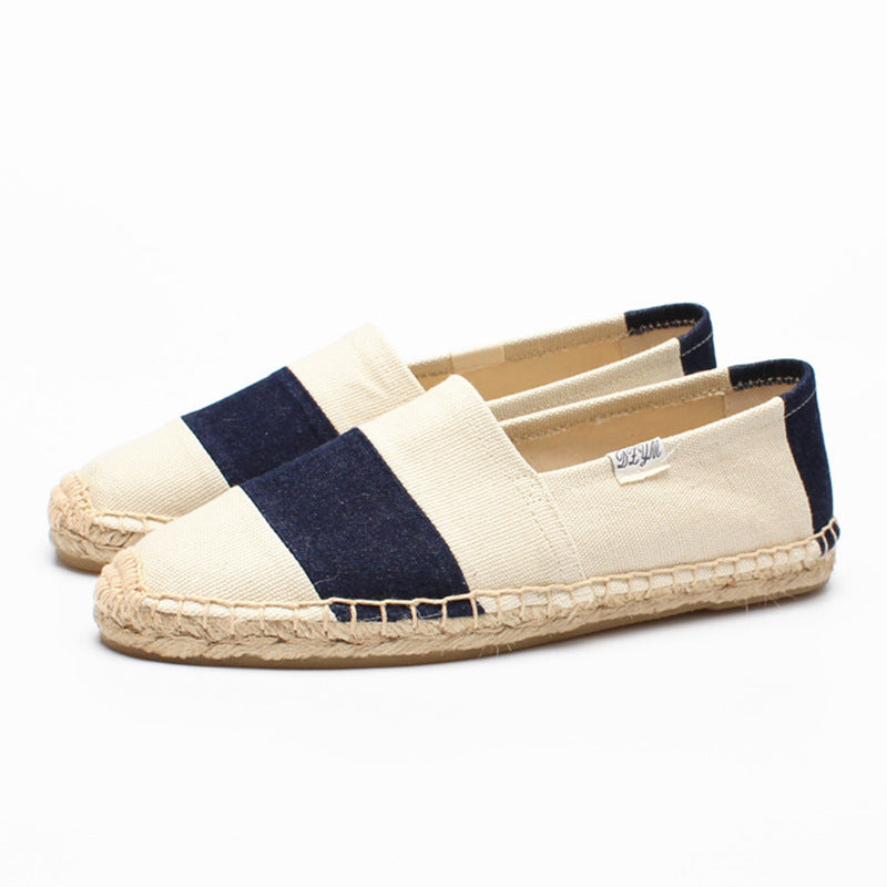 Women's & Men's Round Head Breathable Korean Style Flat Casual Shoes