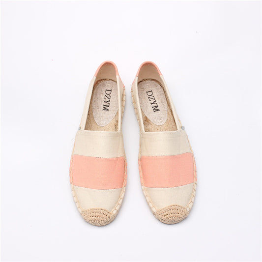 Women's & Men's Round Head Breathable Korean Style Flat Casual Shoes