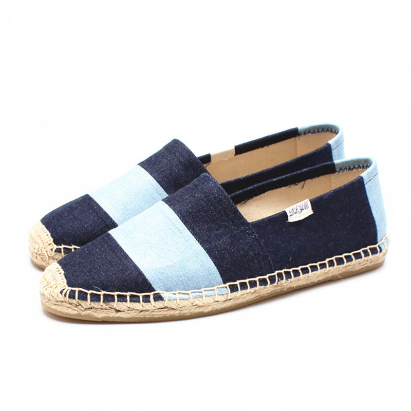 Women's & Men's Round Head Breathable Korean Style Flat Casual Shoes