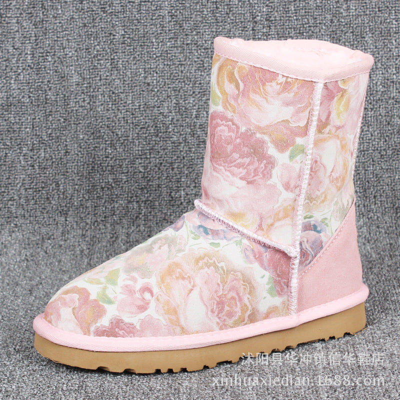Women's & Men's Stock Special Clearance Waterproof Tendon Bottom Snow Boots