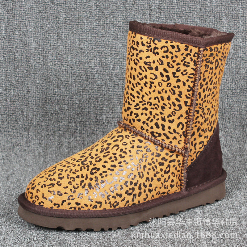 Women's & Men's Stock Special Clearance Waterproof Tendon Bottom Snow Boots