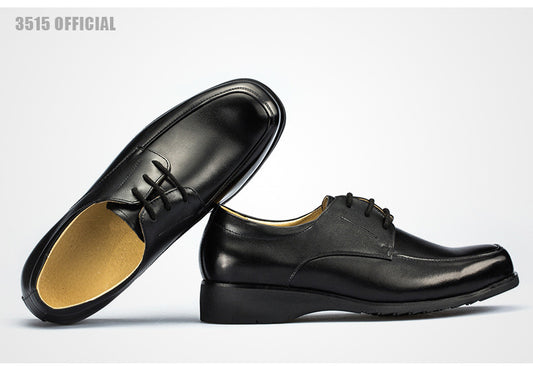 Men's Strong Business Cowhide Lightweight Low Top Leather Shoes