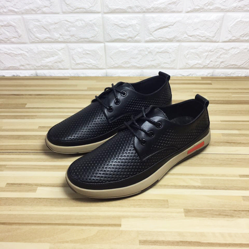 Men's Autumn Genuine Flat Bottom Comfort Casual Shoes