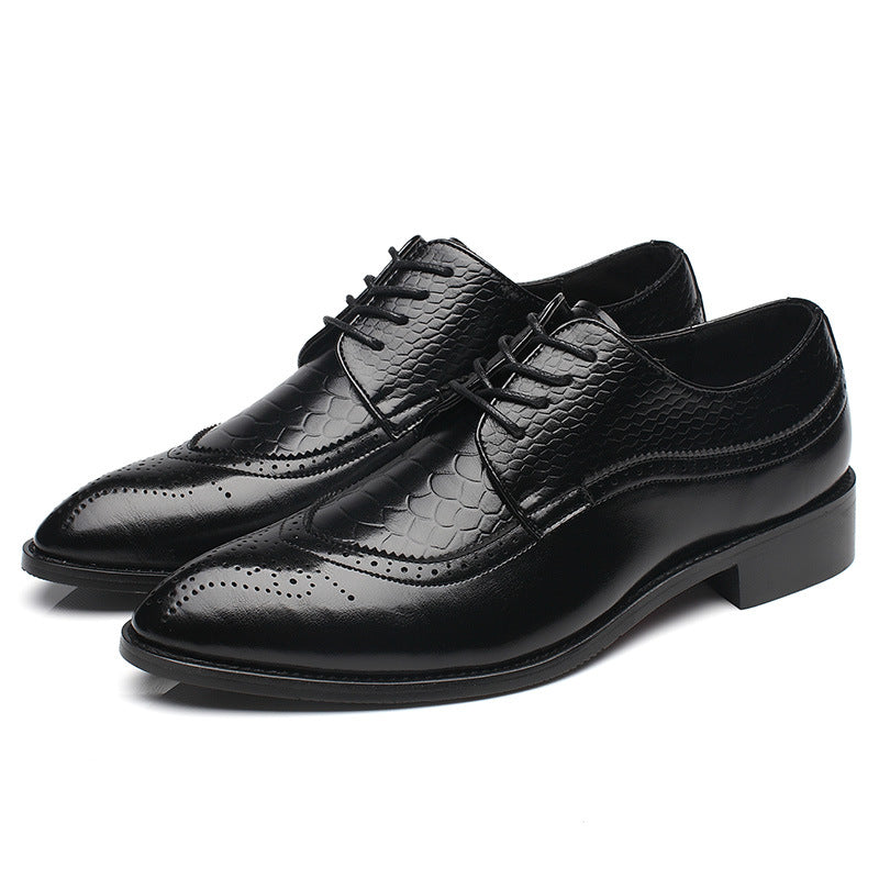 Men's Business Formal British Style Brogue Plus Sneakers