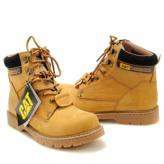 Men's Size Martin British Yellow Genuine Big Boots
