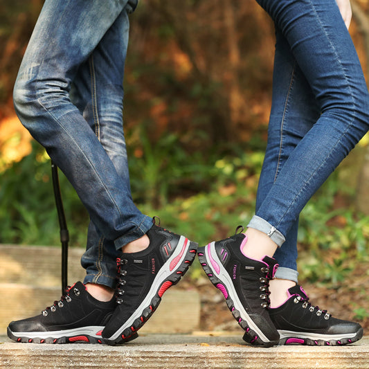 Warm Korean Outdoor Unisex Hiking Plus Sneakers