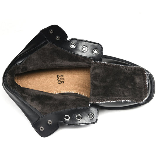 Men's Strong Rubber Wool Outdoor Genuine Cotton Men's Shoes
