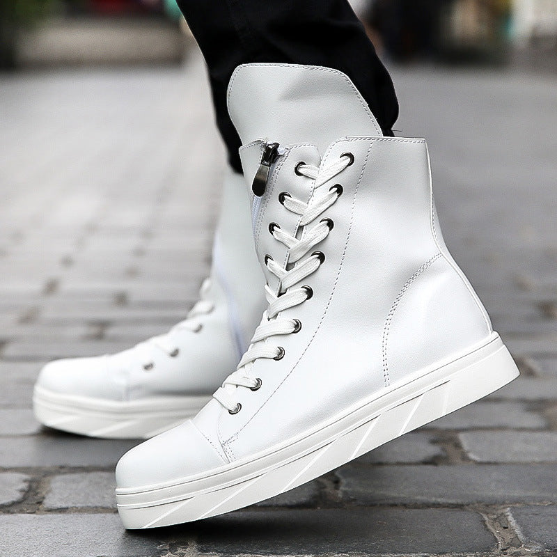 Men's Korean Trendy Unique Board Platform Muffin Sneakers