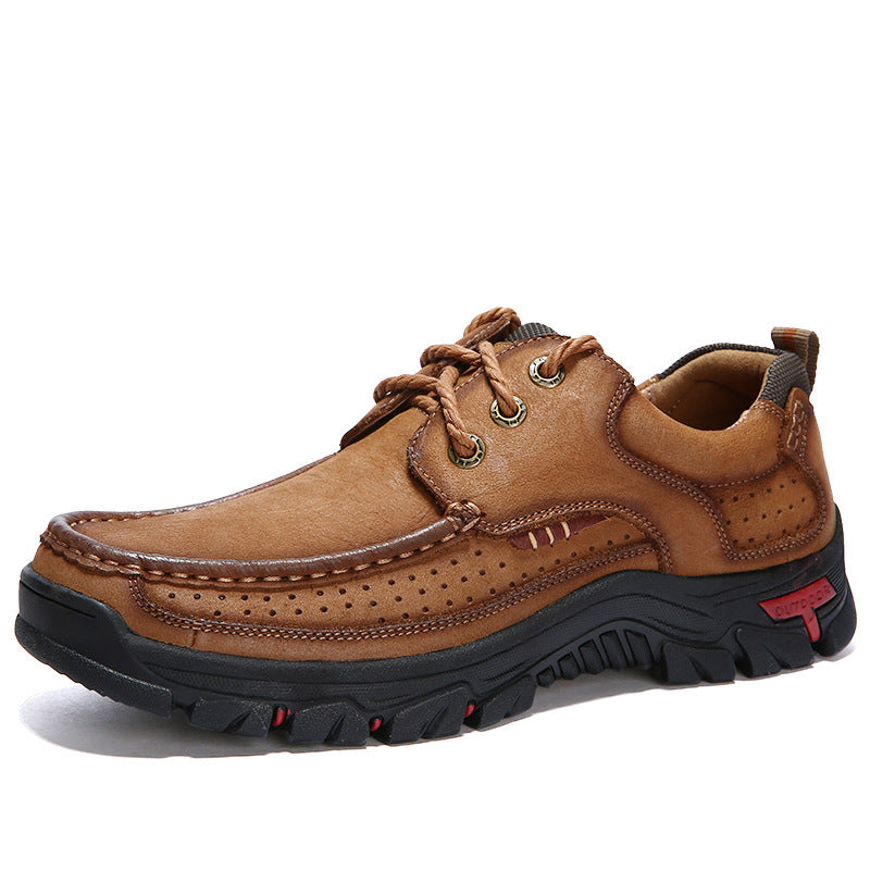 Men's Summer Breathable Hole Dad Genuine Xl Sneakers