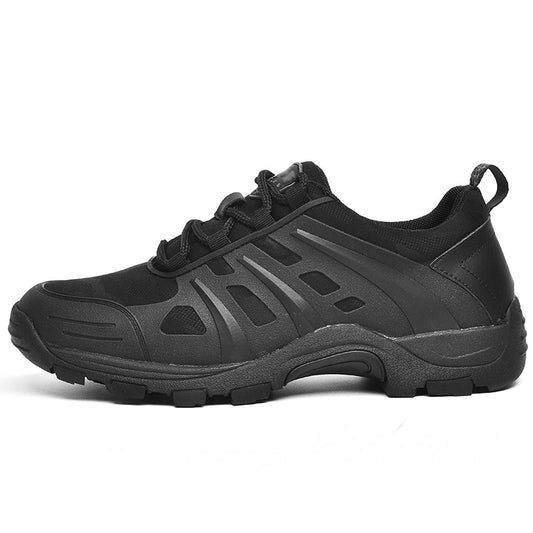 Men's Breathable Training Black Running Wearable Hiking Sneakers