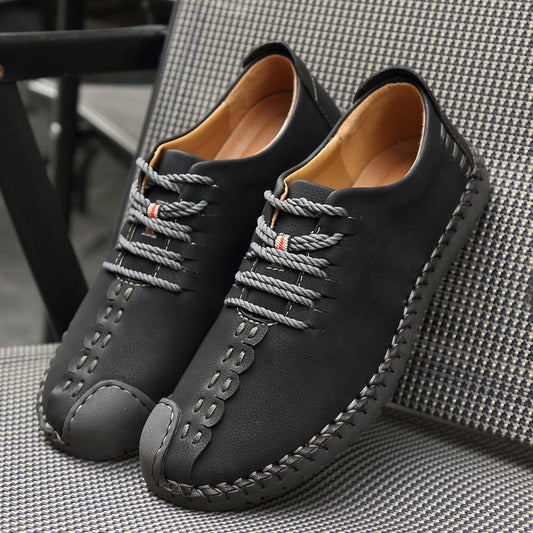 Men's Spring Korean Style Trendy Large Size Casual Shoes