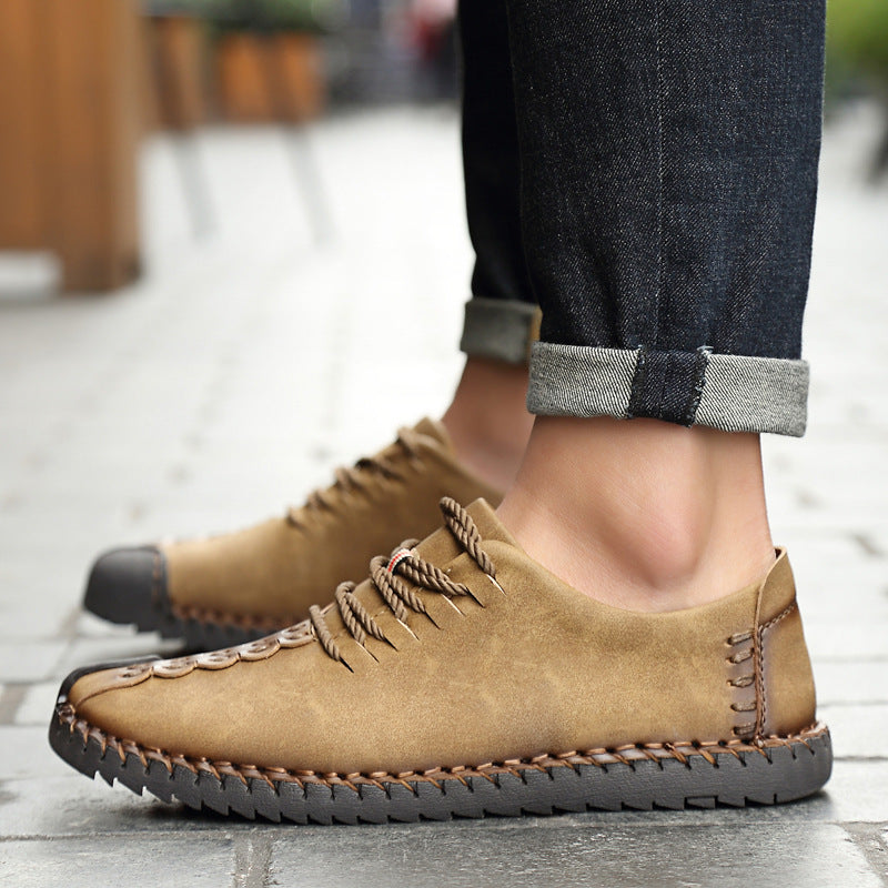 Men's Spring Korean Style Trendy Large Size Casual Shoes