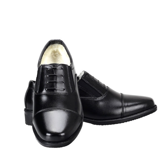 Men's Three Joint Wool Cotton Business Formal Warm Men's Shoes
