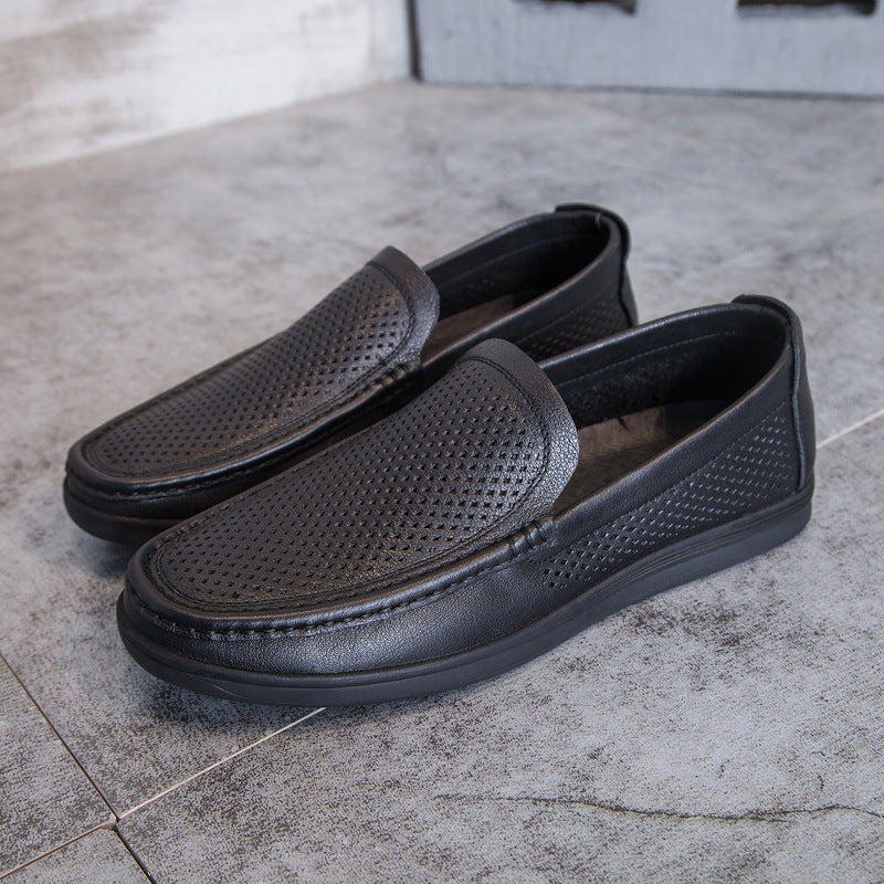 Classic Men's Soft Comfortable Dad Slip-on Casual Shoes
