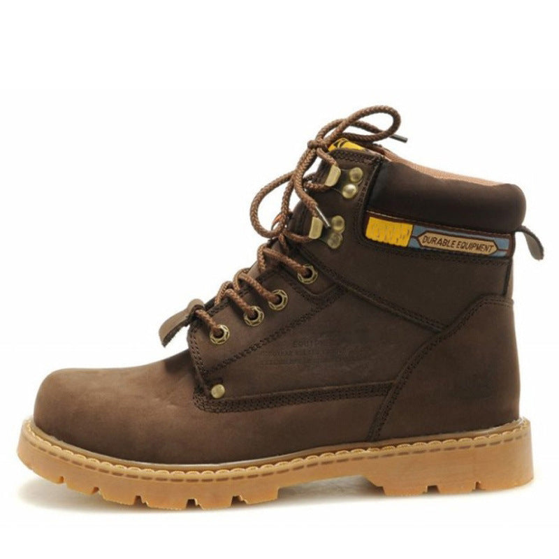Men's Size Martin British Yellow Genuine Big Boots