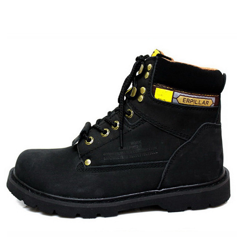 Men's Size Martin British Yellow Genuine Big Boots