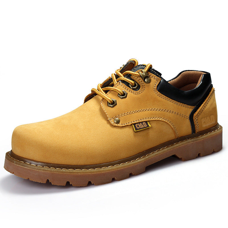 Men's Pumps British Wild Big Toe Plus Casual Shoes