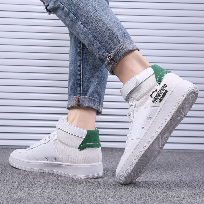 Men's Air Force Summer High Top White Hip Hop Fashion Men's Shoes