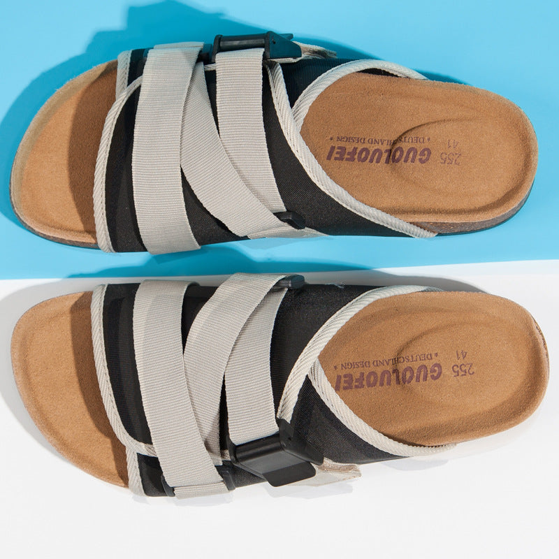 Men's Summer Stylish Beach Couples Flip-flops Outer Sandals