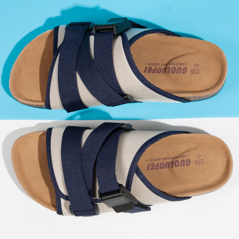 Men's Summer Stylish Beach Couples Flip-flops Outer Sandals