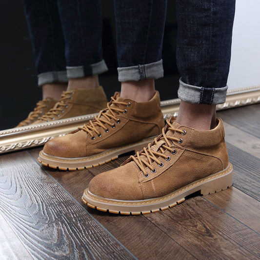 Men's Short Fashion Korean Fashionable Martin Boots