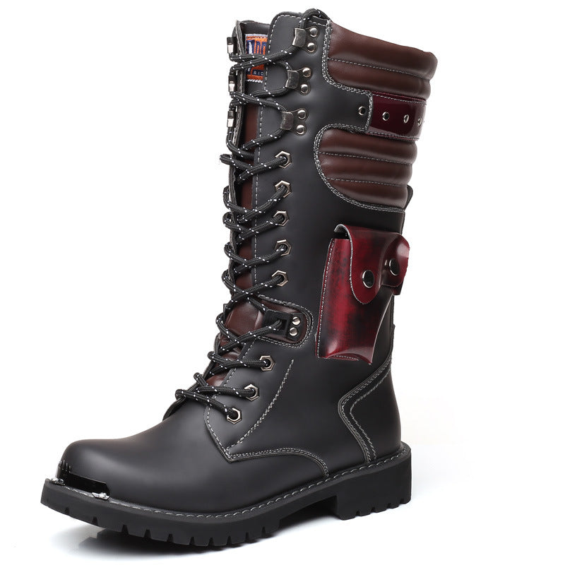 Men's High Extra Large Riding Model Boots