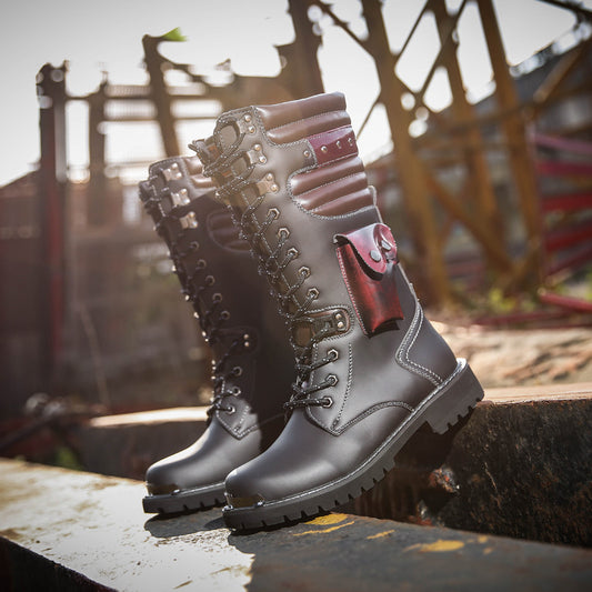 Men's High Extra Large Riding Model Boots