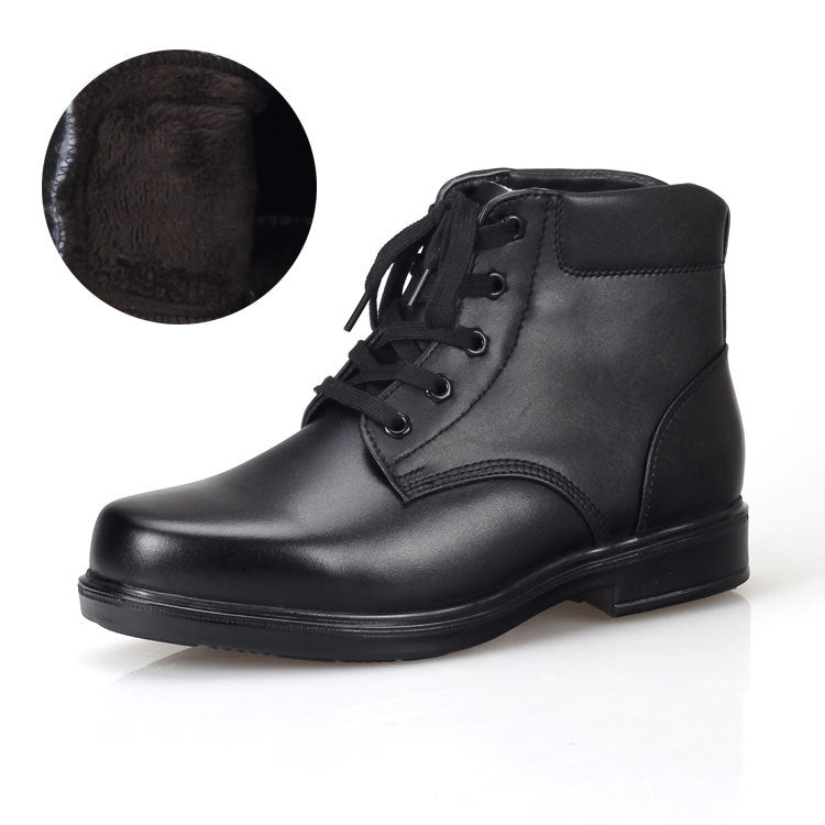 Men's Soldier Veet Winter Warm Thickened Wool Boots