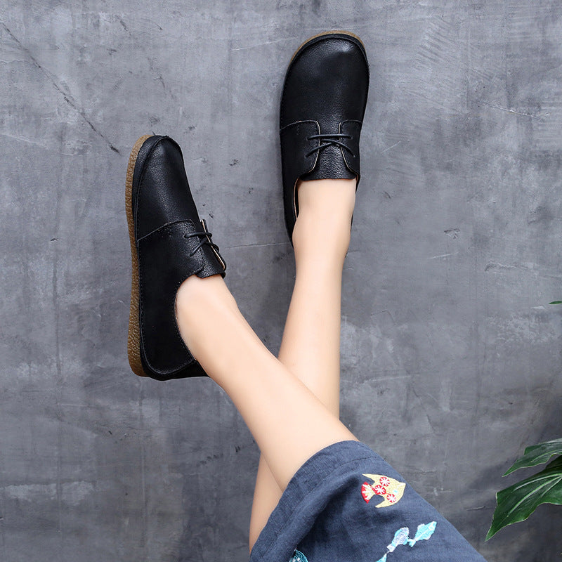 Women's & Men's Artistic Retro Mori Genuine Soft Bottom Casual Shoes