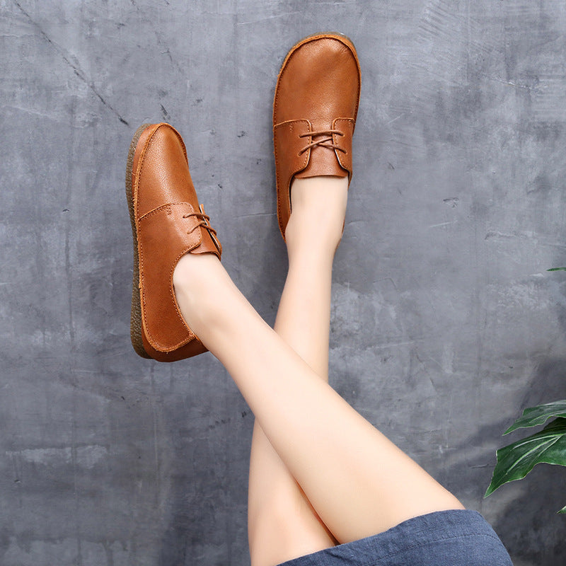 Women's & Men's Artistic Retro Mori Genuine Soft Bottom Casual Shoes