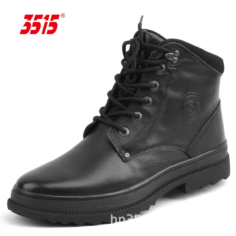 Men's Strong Man Jun For Winter Wool Boots